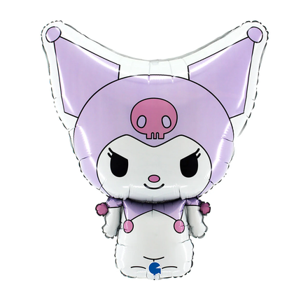 Kuromi Lilac Foil Balloon 29"