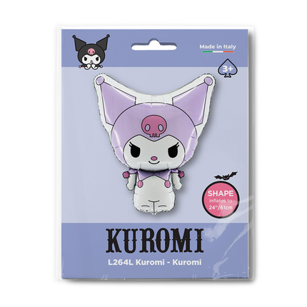 Kuromi Lilac Foil Balloon 29"