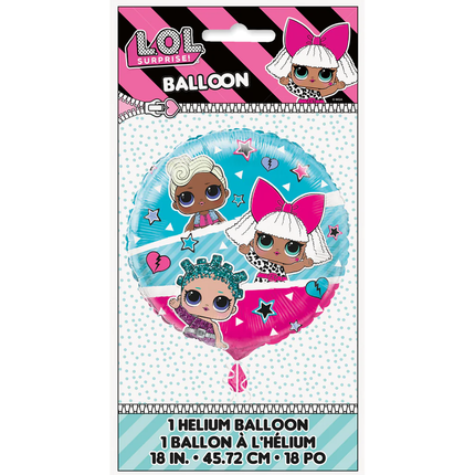 L.O.L. Surprise Round Foil Balloon, 18"