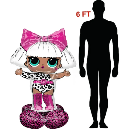 LOL Glam Diva Airloonz Foil Balloon 47"