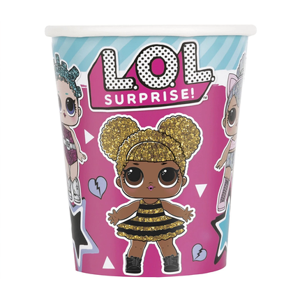 LOL Surprise Cups, 9 oz., 8 Count