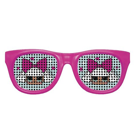 L.O.L. Surprise Plastic Glasses, 4 Count