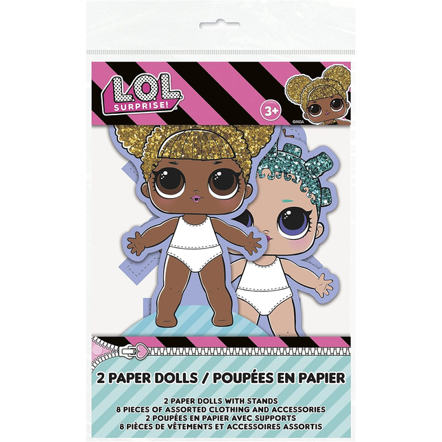 LOL Surprise Paper Dolls - 2 Count