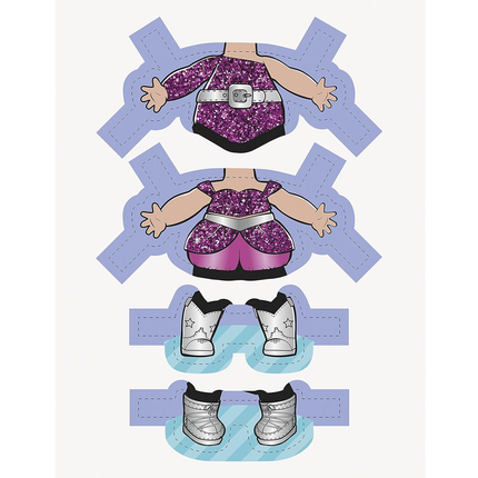 LOL Surprise Paper Dolls - 2 Count