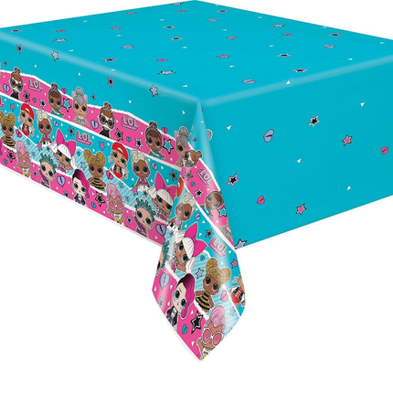 LOL Surprise set component: LOL Surprise Plastic Tablecover 54'' x 84''