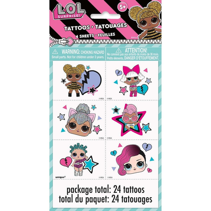 LOL Surprise Tattoo Sheets