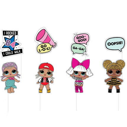 LOL Surprise Photo Booth Props, 8 ct