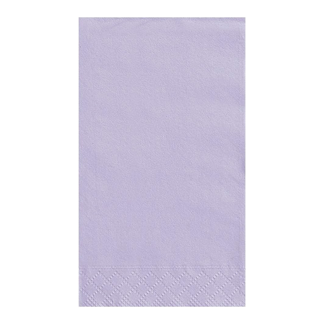 Lavender Solid Guest Towels, 20ct