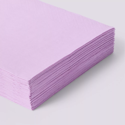 Lavender Solid Luncheon Paper Napkins, 20ct