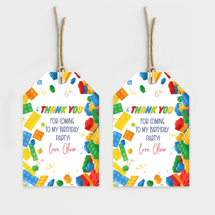 Lego Personalized Thank You Cards, 8 ct