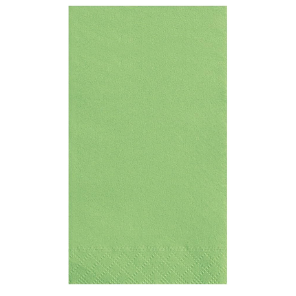 Lime Green Solid Guest Towels, 20ct