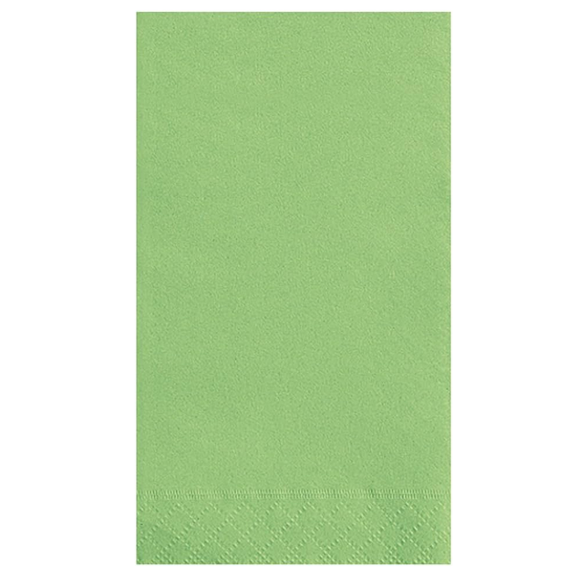 Lime Green Solid Guest Towels, 20ct