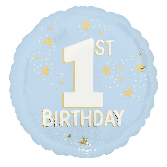 Little Mister One-derful 1st Birthday Foil Balloon 18", 1 ct