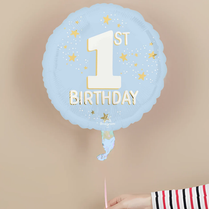 Little Mister One-derful 1st Birthday Foil Balloon 18", 1 ct