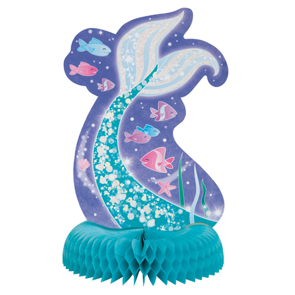 Mermaid Honeycomb Centerpiece, 14"