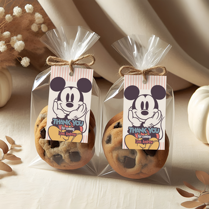 Mickey Mouse Retro Custom Thank You Cards, 8 ct
