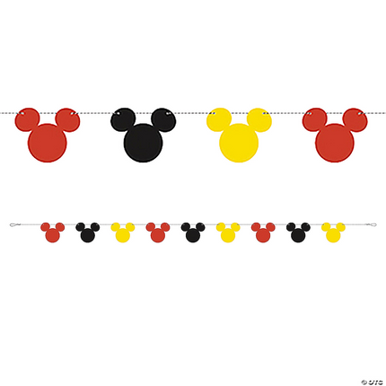 Mickey Mouse set component: Mickey Mouse Garland Banner 7 ft