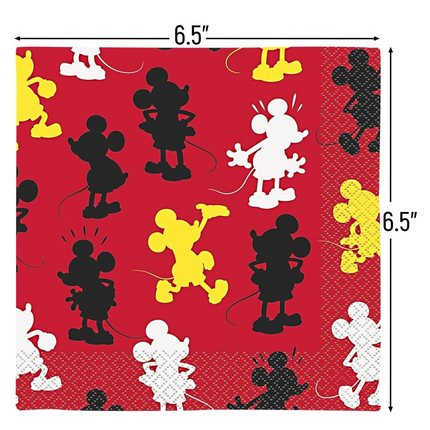 Mickey Mouse Luncheon Napkins – 16 Pc