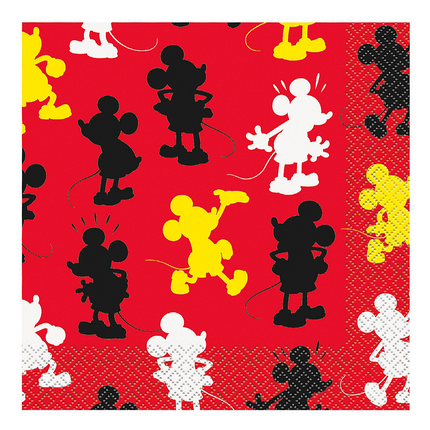 Mickey Mouse Luncheon Napkins – 16 Pc