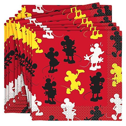 Mickey Mouse set component: Mickey Mouse Luncheon Napkins – 16 Pc