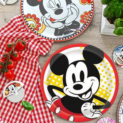 Mickey Mouse Party Paper Dinner Plates - 8 Ct.