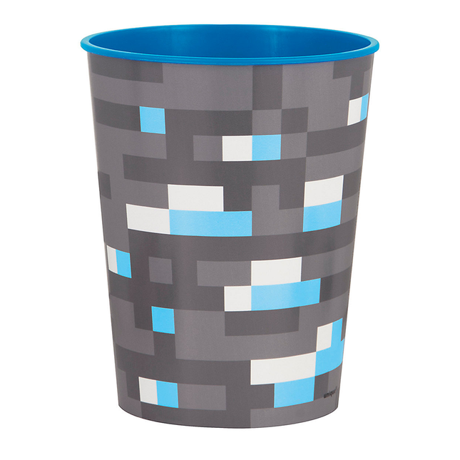 Minecraft 16oz Plastic Stadium Cup, 1ct