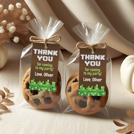 Minecrafter Custom Thank You Cards, 8 ct