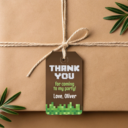 Minecrafter Custom Thank You Cards, 8 ct