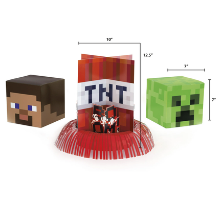 Minecraft Party Table Decorating Kit, 23pcs