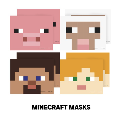 Minecraft Birthday Party Favor Kit, 48pc