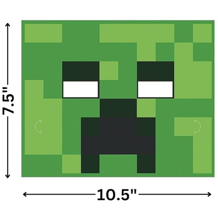 Minecraft Party Masks 8ct