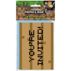 Minecraft Invitations 8 ct
