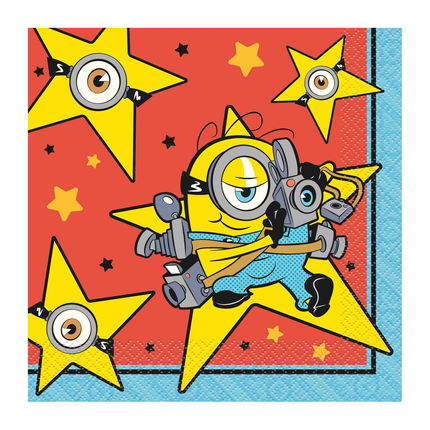 Minions 3 Luncheon Napkins 16ct - product detail included in the set
