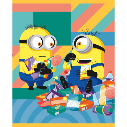 Minions Despicable Me Plastic Party Favor Bags - 8 Pc