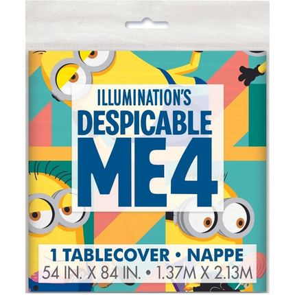 Minions Despicable Me Rectangular Plastic Tablecover 
