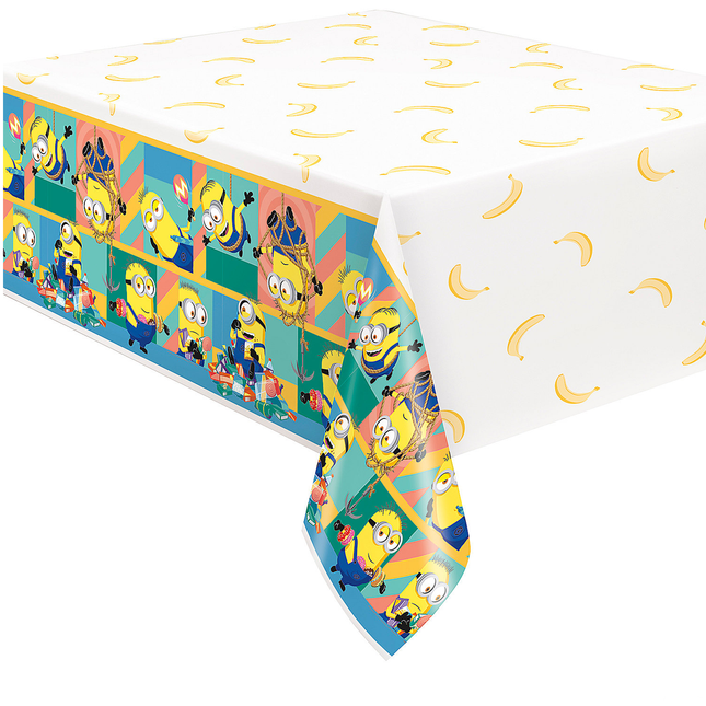 Minions Despicable Me Rectangular Plastic Tablecover 