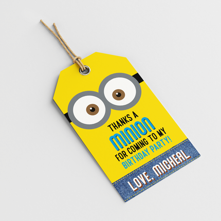 Minions Despicable Personalized Thank You Cards