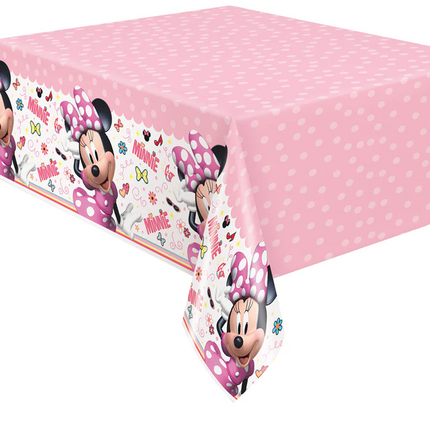 Minnie Mouse Bowtique Plastic Tablecover