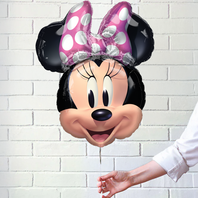 Minnie Mouse Head Foil Balloon 26″