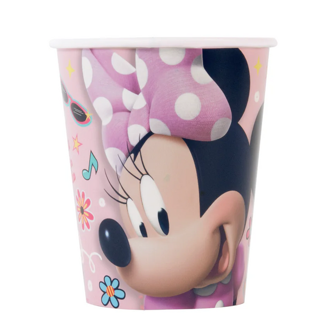 Minnie Mouse Paper Cups - 8 Ct