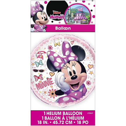 Minnie Mouse Foil Balloon 18"
