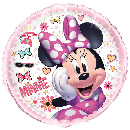 The Minnie Mouse foil balloon included in this set
