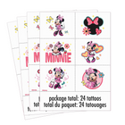 Minnie Mouse Tattoo Sheets 24 Tattoos