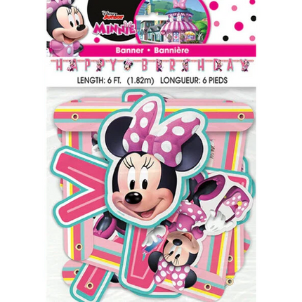 Minnie Mouse Happy Birthday Jointed Banner