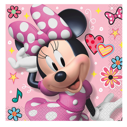 Minnie Mouse Luncheon Napkins - 16 Pc