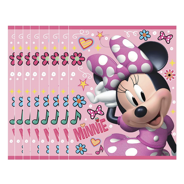 Minnie Mouse Plastic Loot Bags