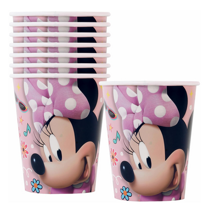 Minnie Mouse Paper Cups - 8 Ct