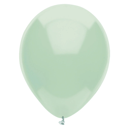 Mint Green Latex Balloons 12" - 8 ct