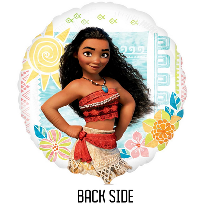 Moana Round Foil Balloon 18"