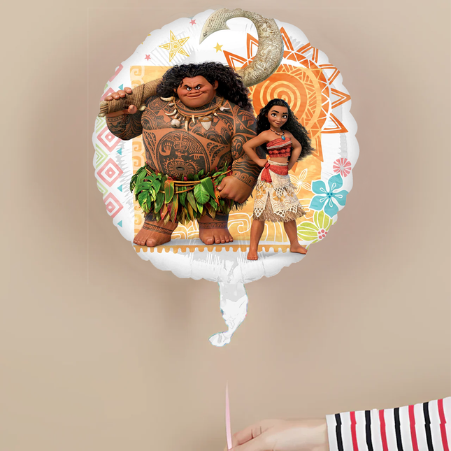 Moana Round Foil Balloon 18"